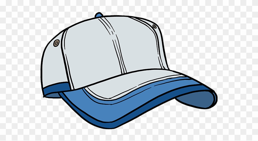 How To Draw Baseball Cap Clipart