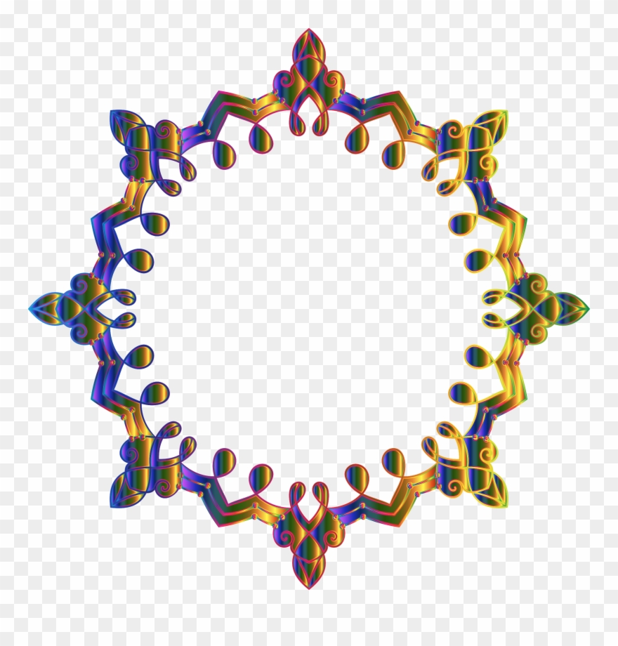 Geometric Frame No Background Clipart