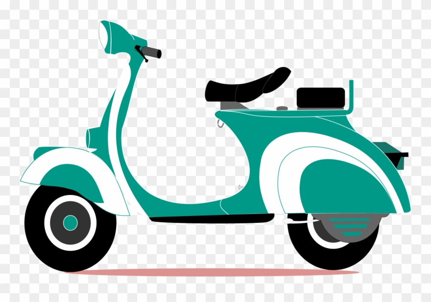 Scooter Car Vespa Metro Vancouver Piaggio Clipart