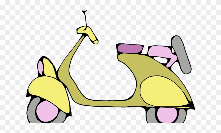 Sarah's Scooter Clipart