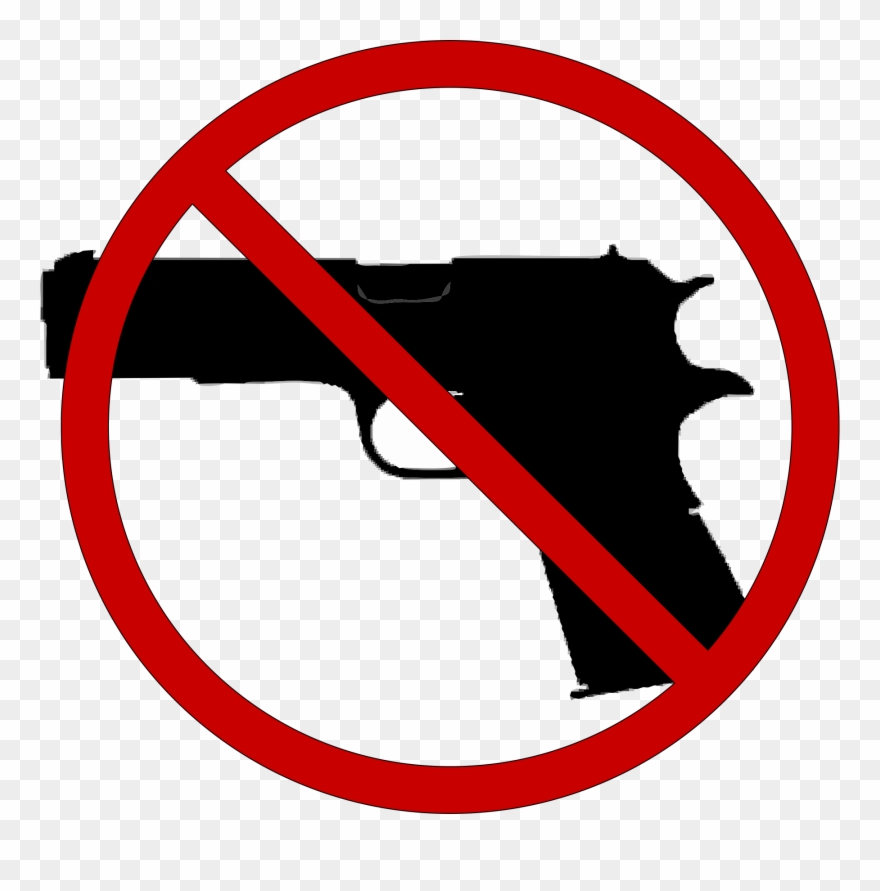 No Guns Allowed In The Irc Clipart