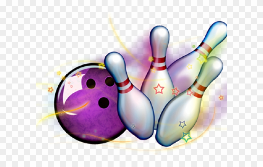 Bowling Strike Clip Art - Png Download