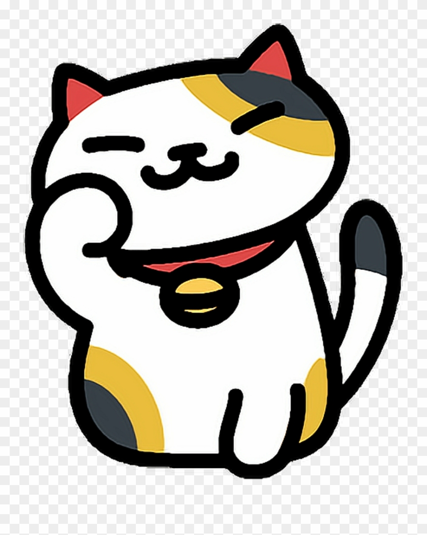 Neko Cat Nekoatsume Cute Simple Kitty Game Japanese Clipart