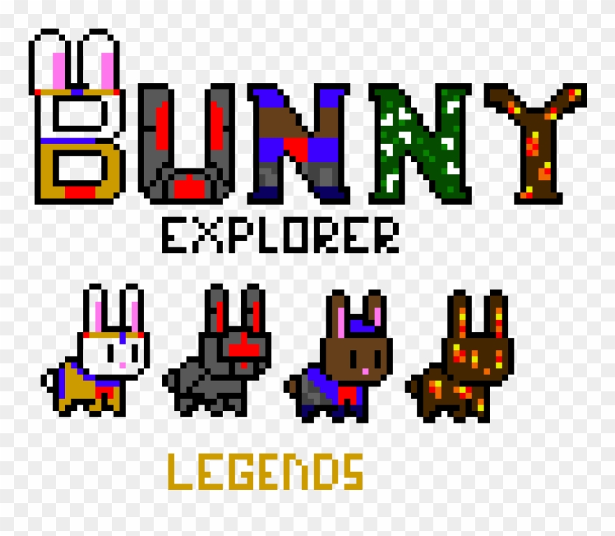 Bunny Explorer Legends Clipart