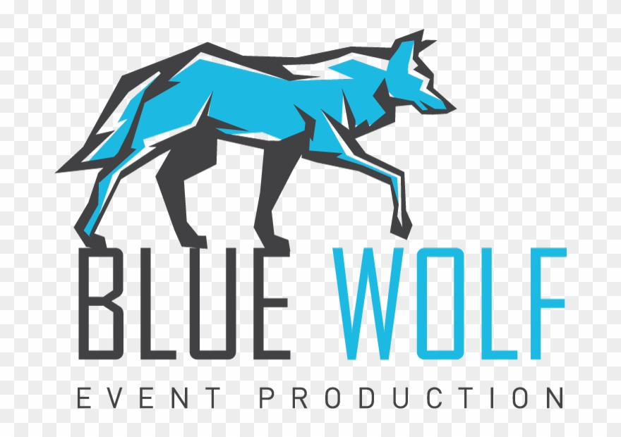 Blue Wolf Transparent Clipart