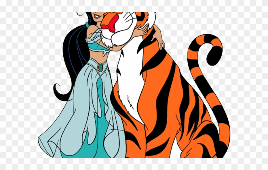 Princess Jasmine Clipart Tiger - Png Download