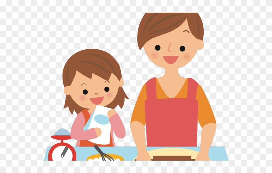 Mother And Baby Clipart Nanay - Png Download