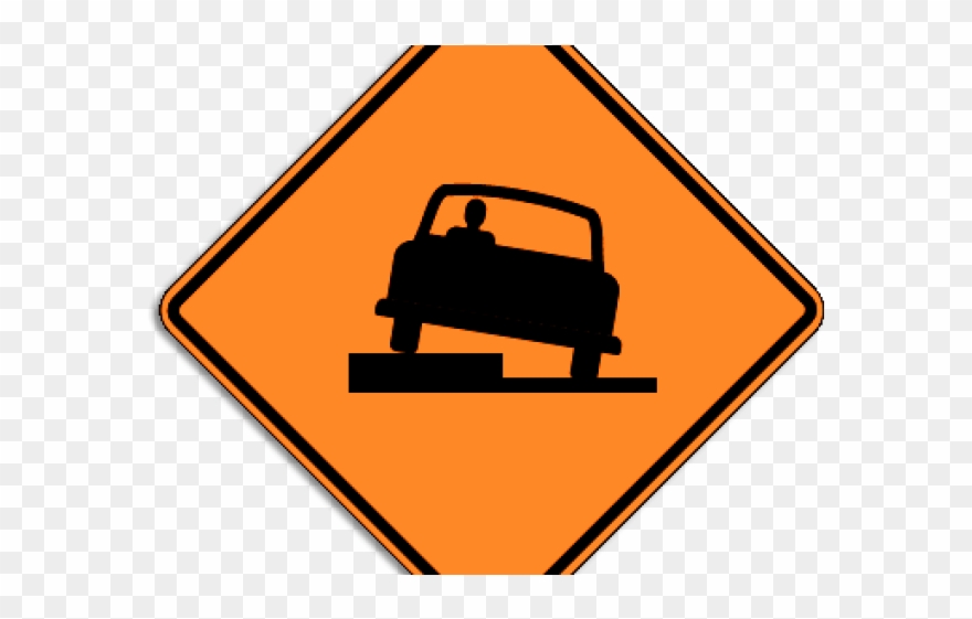Roadway Clipart Road Sign - Png Download