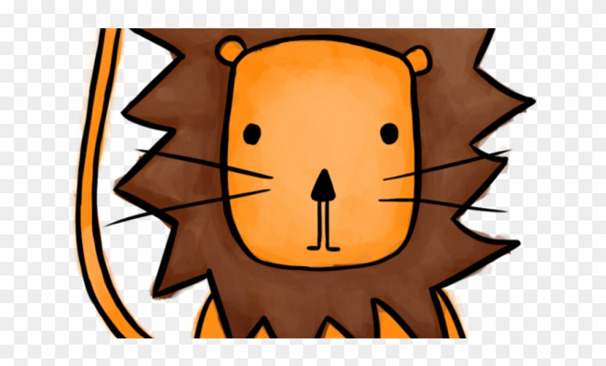 Leonard The Unhappy Lion Clipart