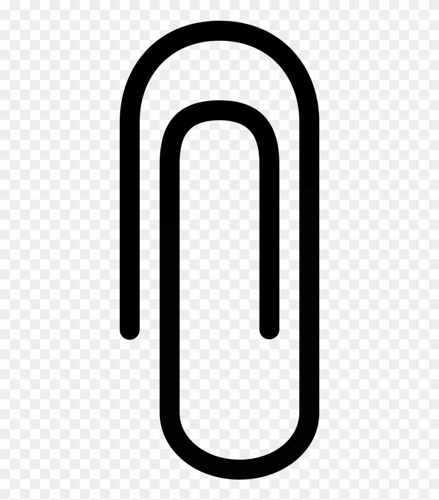Paperclip Office Equipment Paperclip - Png Download