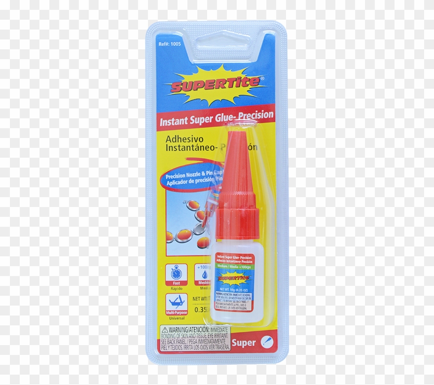 Ref 1005 Instant Super Glue Precision Bottle 10g Clipart