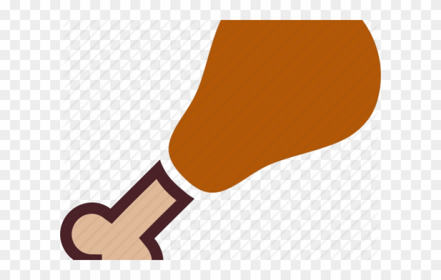 Chicken Clipart Chicken Drumstick - Png Download