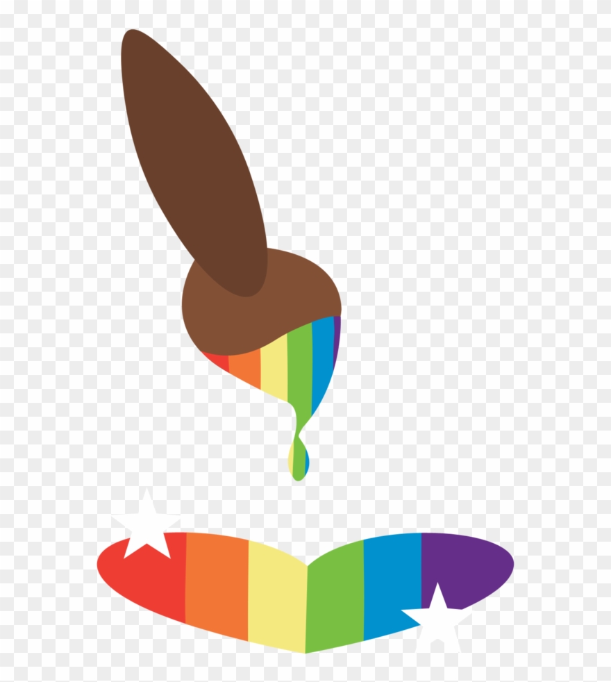 Paint Brush Clipart Mlp Paint - Png Download