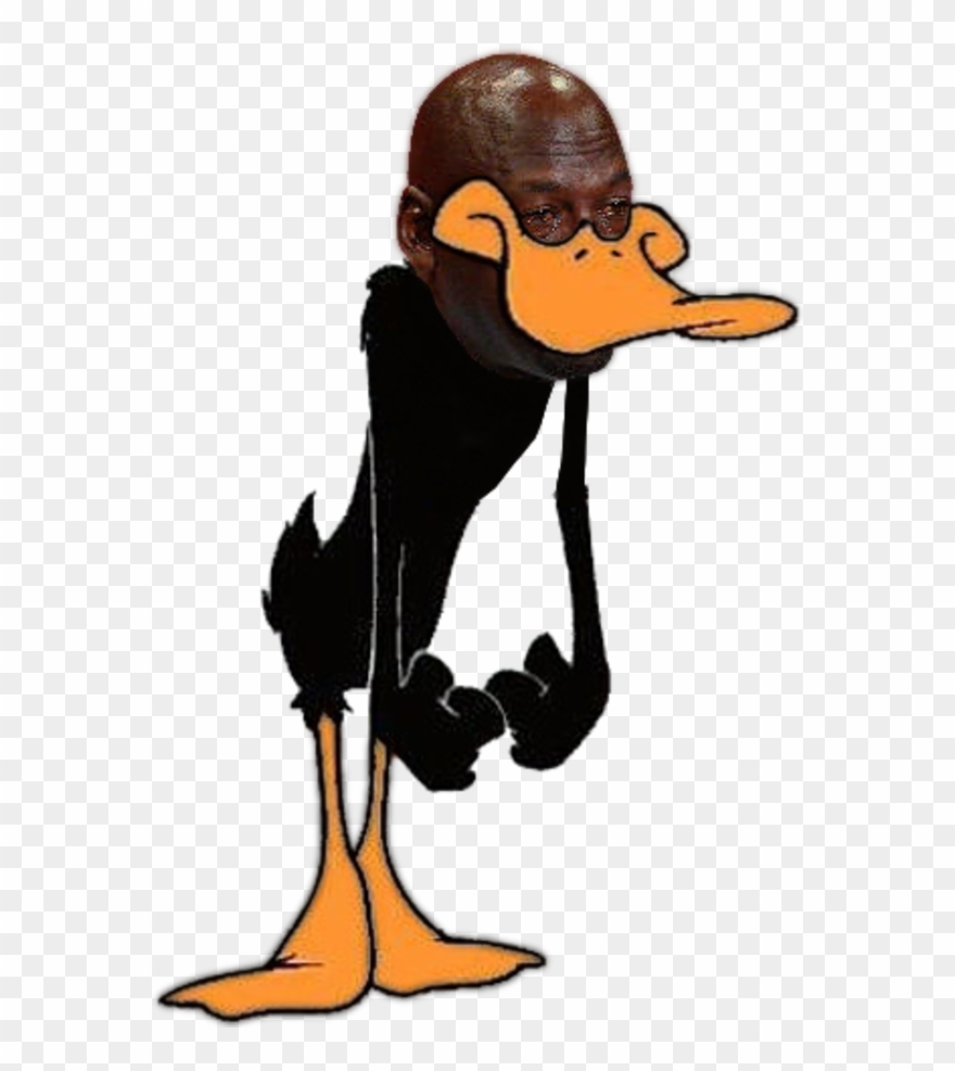 Daffy Crying Michael Jordan Clipart