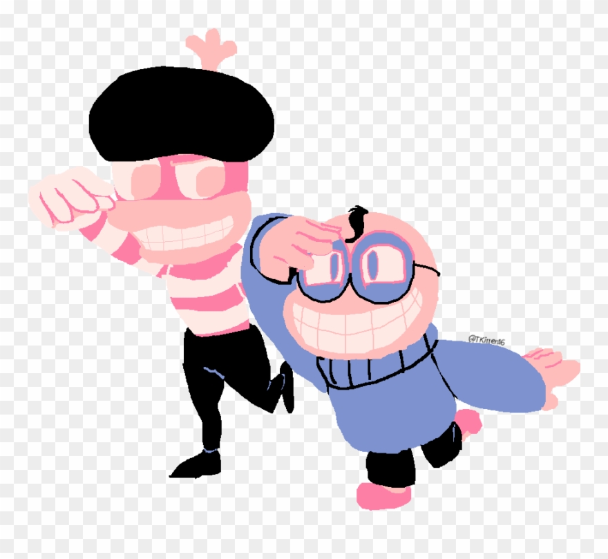 Smol Pre-canon Bean Tries To Copy Older Brother Clipart