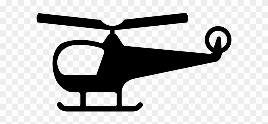 Hot Air Balloon Clipart Helicopter - Png Download