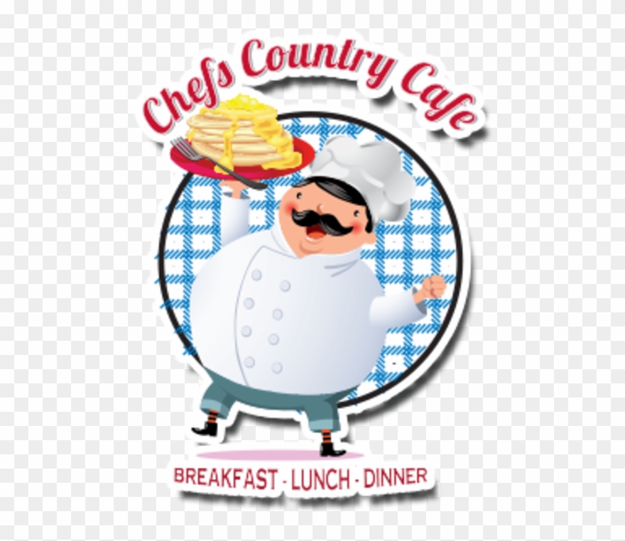 Chef's Country Cafe Delivery Clipart