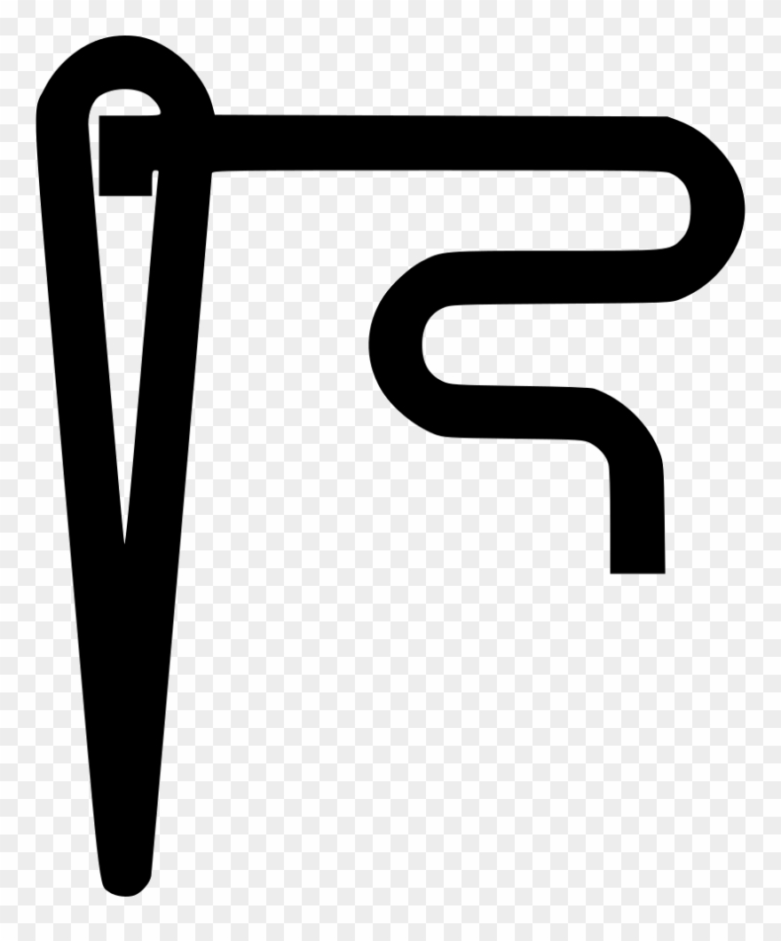 Needle With Thread Comments Clipart