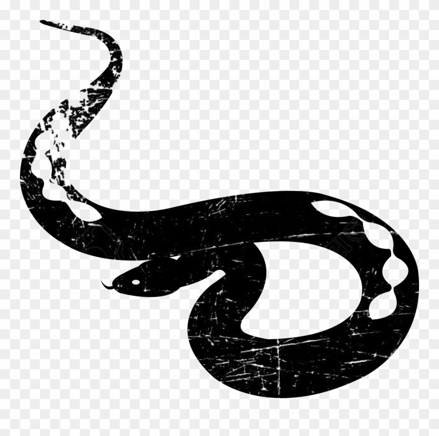 Coastal Snake Sign Clipart