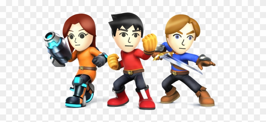 Is Smash The Only Game That Gives Female Miis Breasts Clipart