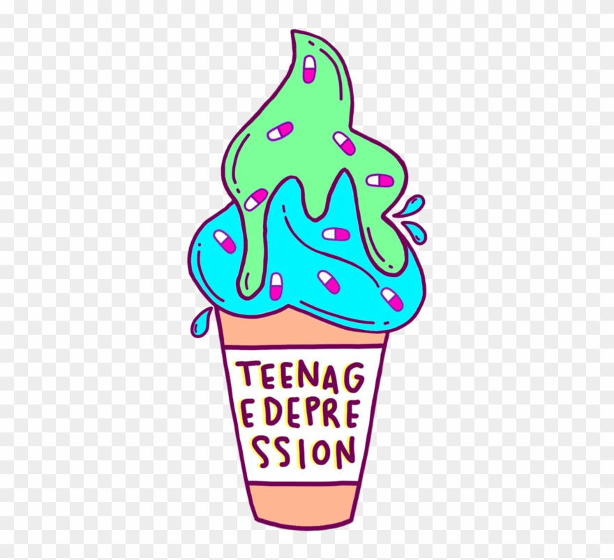 Teenage Depression Clipart