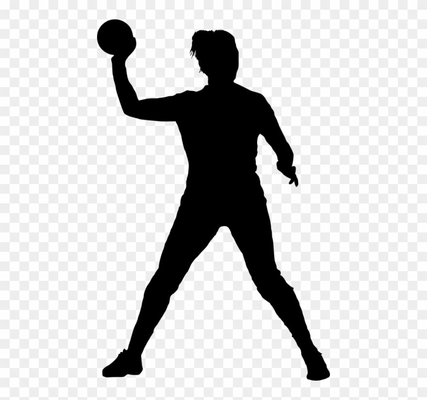 Free Png Sport Handball Silhouette Png Clipart