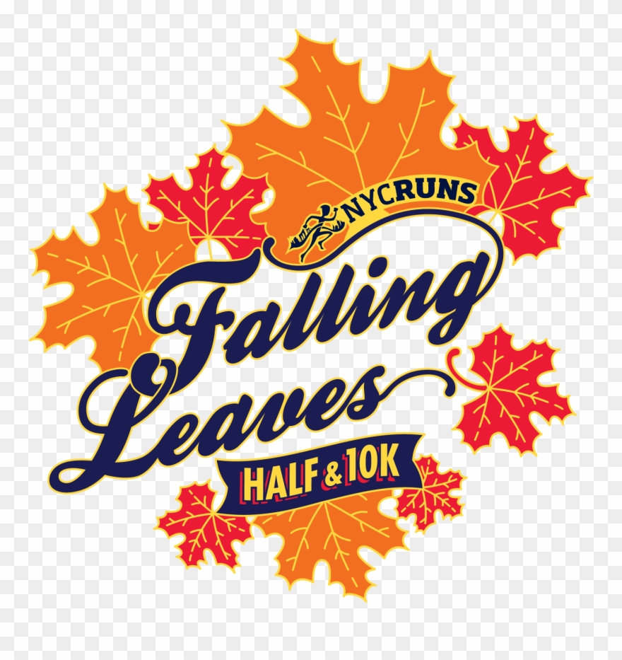 Nycruns Falling Leaves Half & 10k Clipart