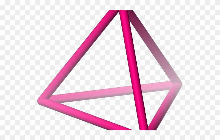 Pyramid Clipart Triangle Shaped Object - Png Download