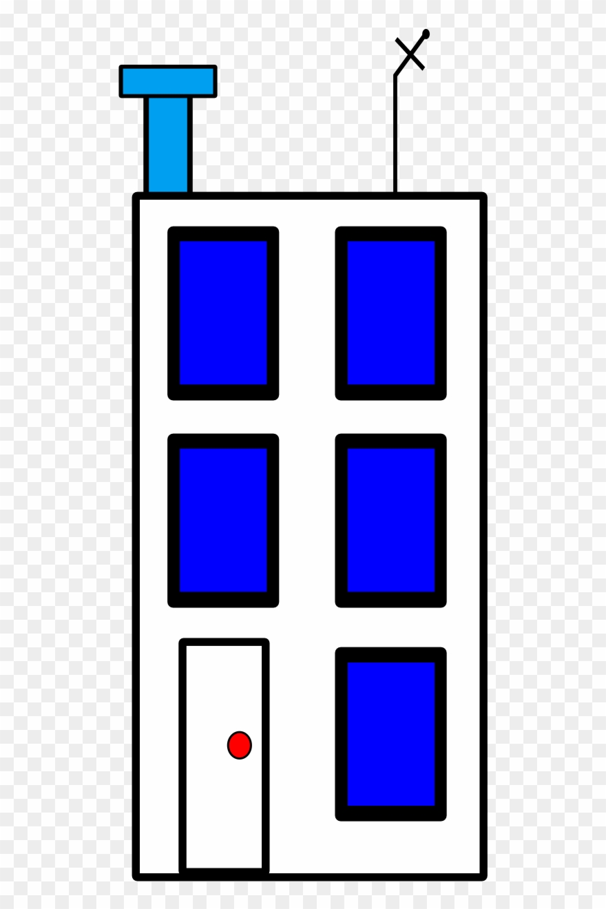 Flat Town Cliparts - Png Download