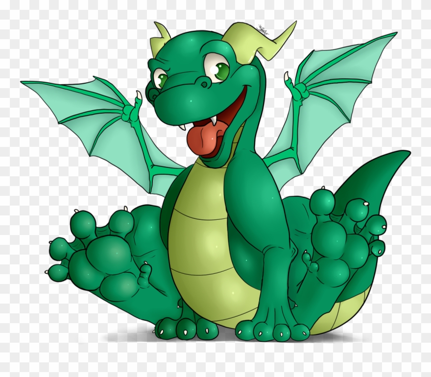 Baby Dragon Toes Clipart