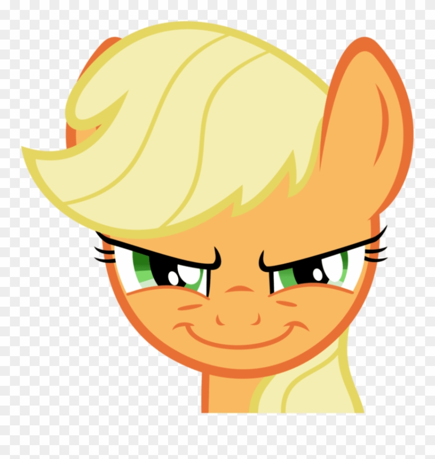 Free Png Download Applejack Evil Smile Png Images Background Clipart