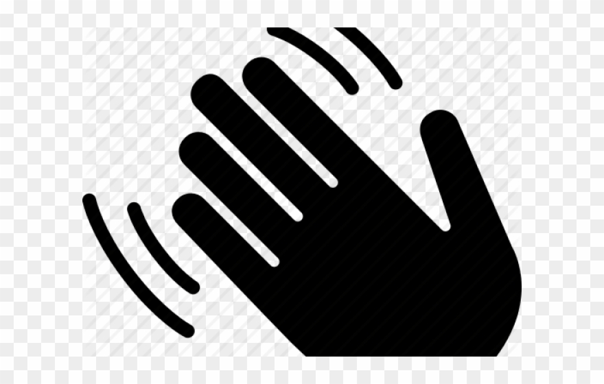 Hello Clipart Wave Hand - Png Download