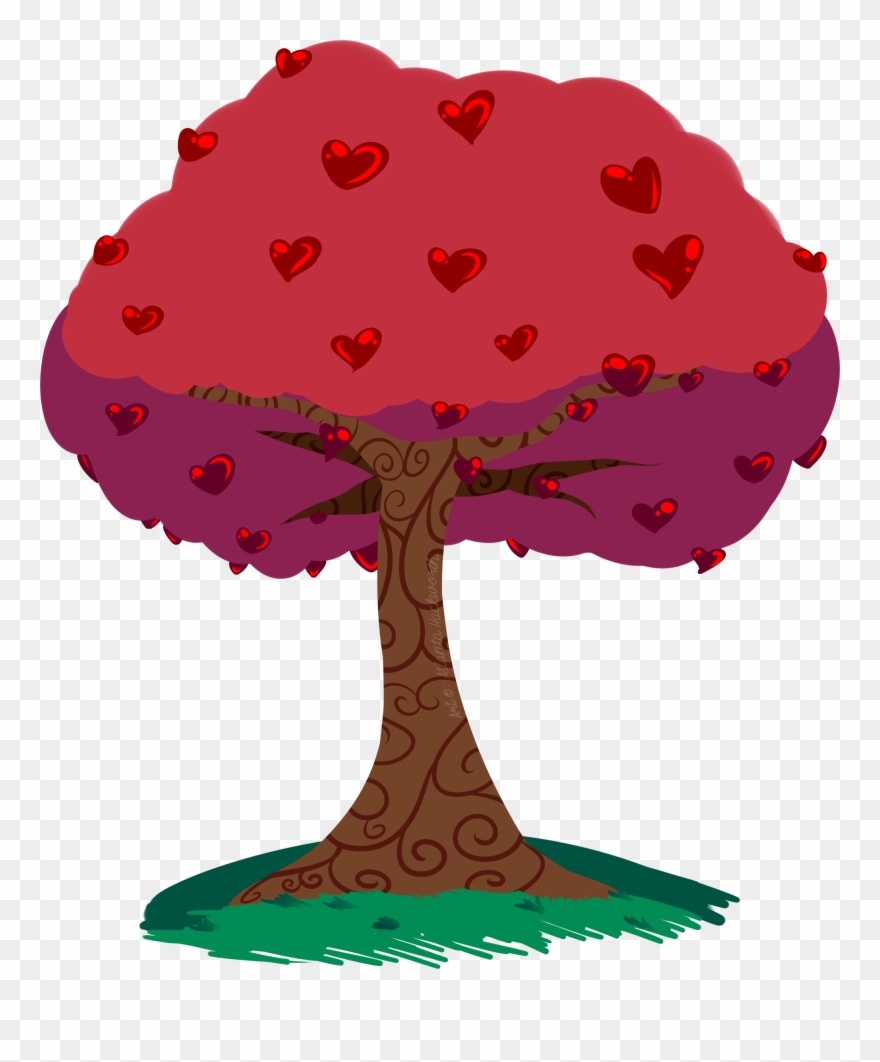 Heart Fruit Tree Clipart
