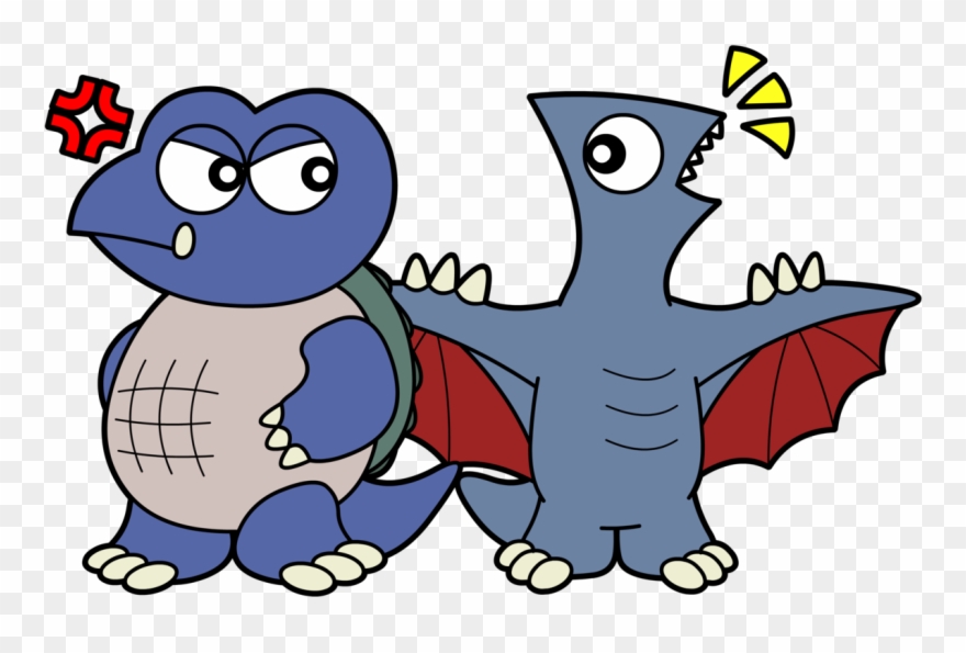 I Drew A Godzilland Gamera And Gyaos Clipart