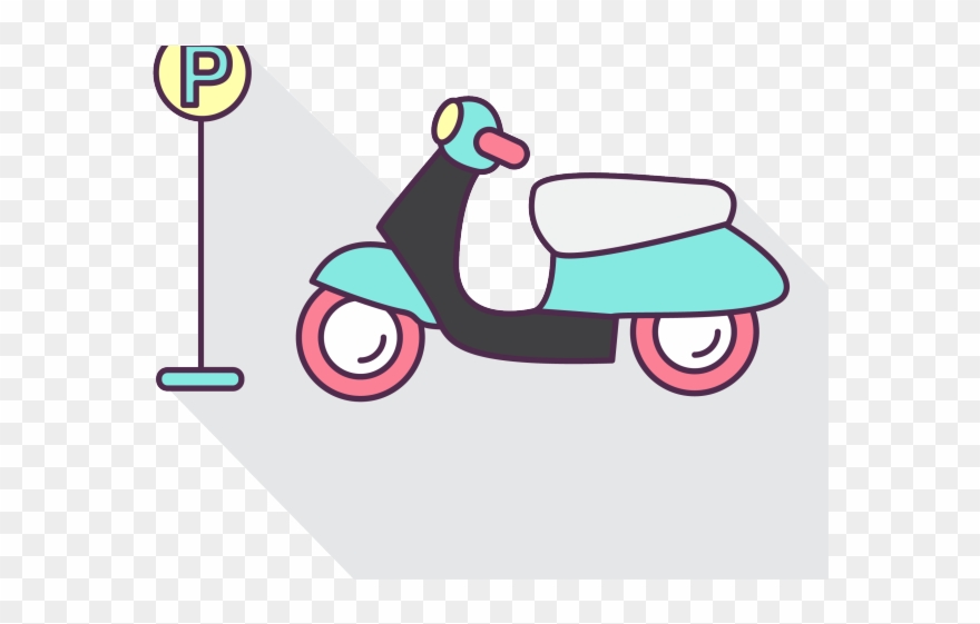Scooter Clipart Indian - Png Download