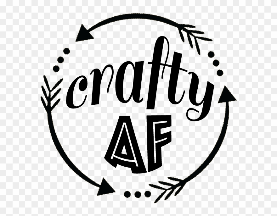 Crafty Af Circle Clipart