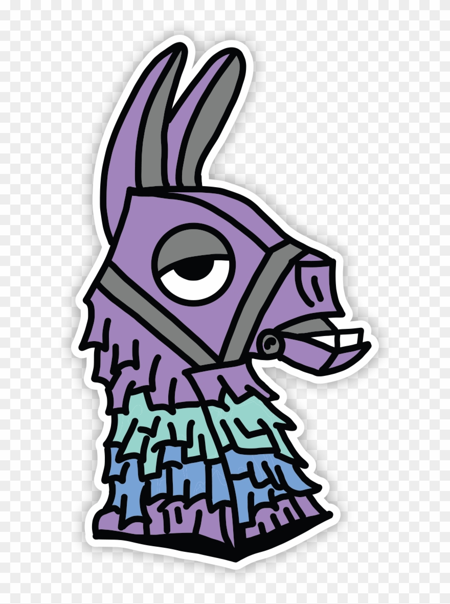 Llama Sticker Clipart
