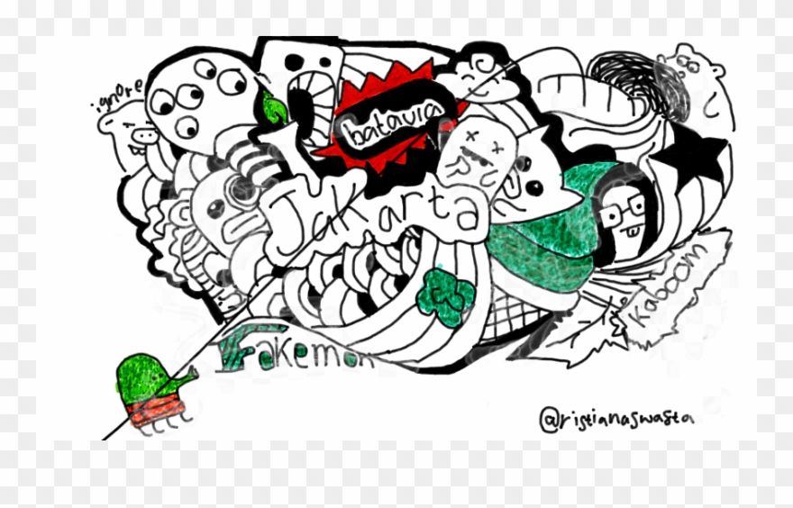 Doodle Brain Clipart