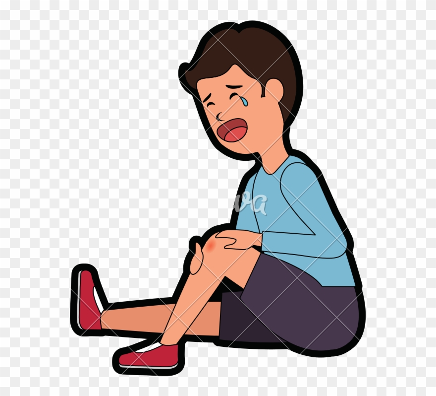 Boy With The Icons Clipart