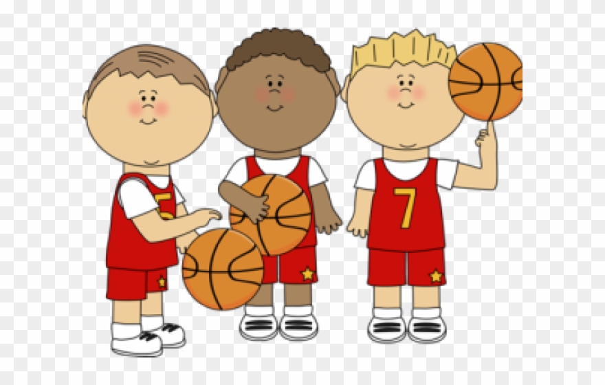 Basketball Team Clipart Youth Basketball - Png Download