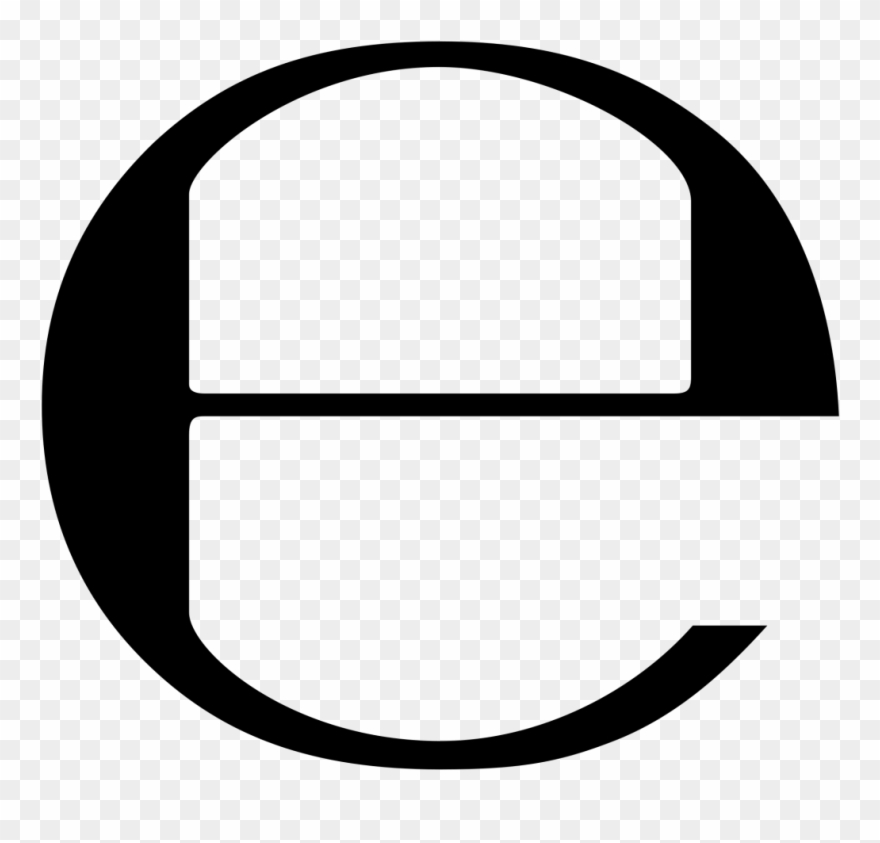 Estimated “e” Symbol On Cosmetic Product Labels Clipart