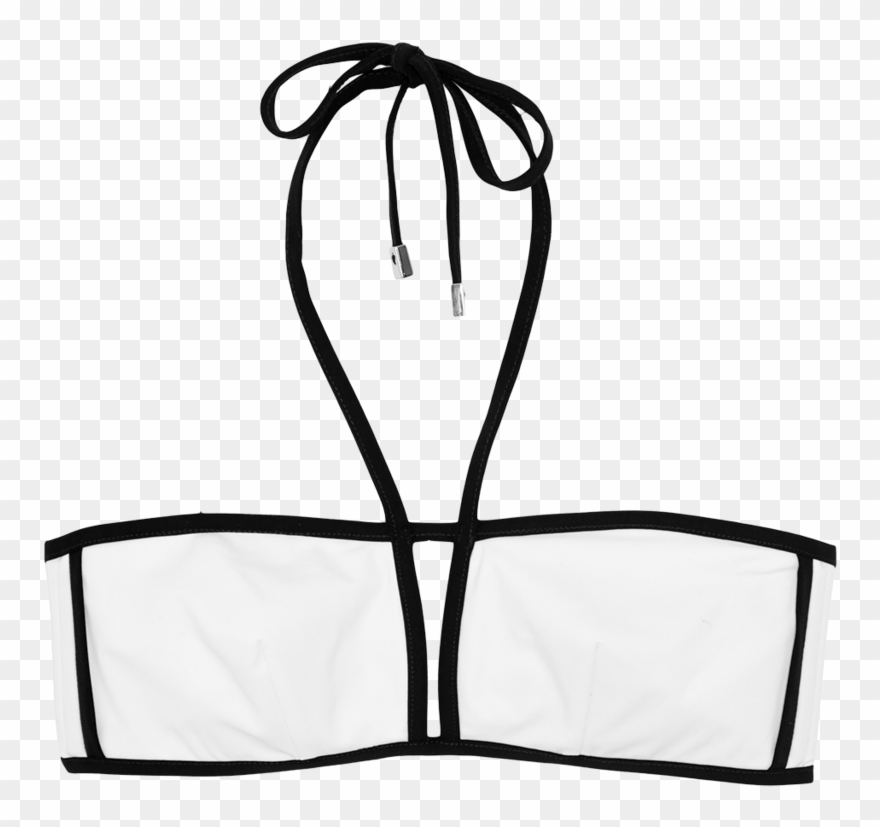 Araks White Bandeau, White Bikinis, Bandeau Bikini, Clipart