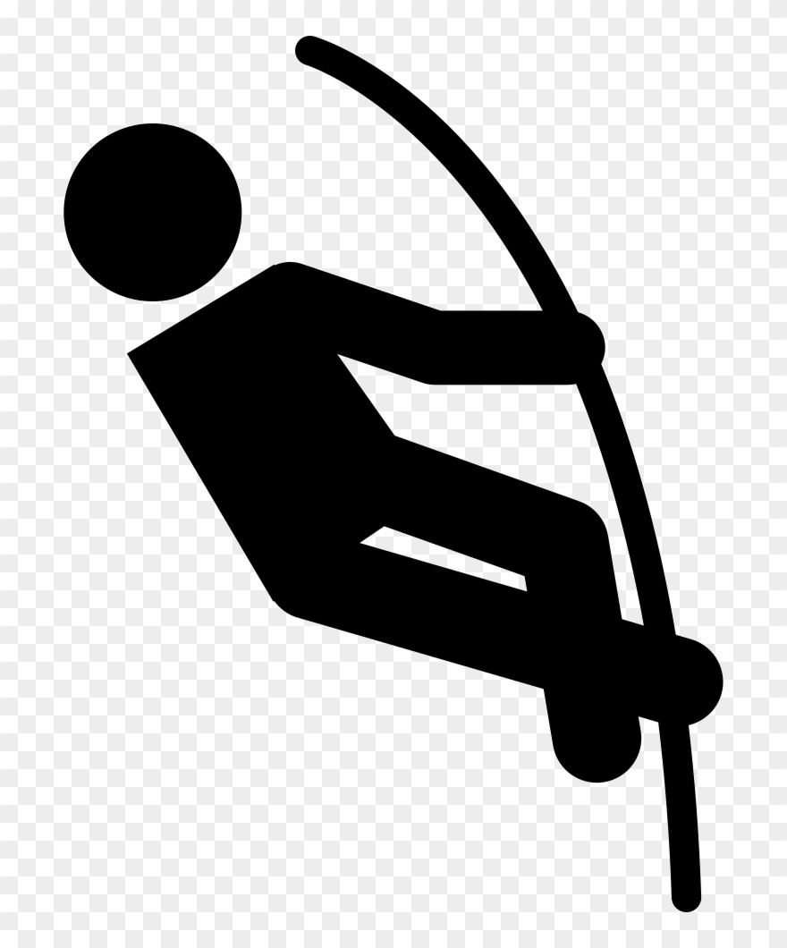 Jumping Silhouette Comments Clipart