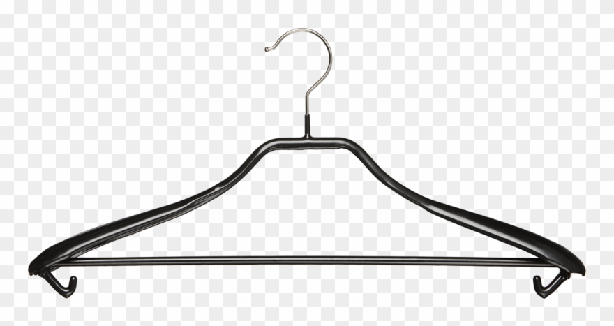 Metallic Clothes Hangers And Hooks Clipart