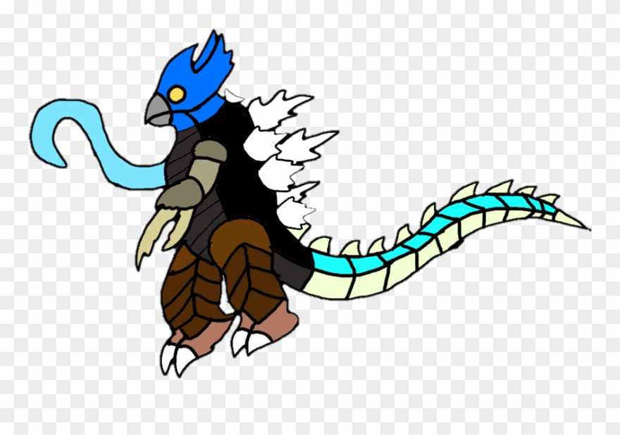 Anagora Is A Mutant Chimera Kaiju Created By Toho And Clipart