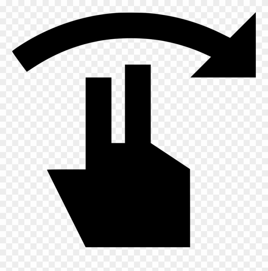 Two Finger Right Comments Clipart