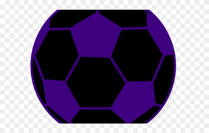 Maroon Clipart Soccer Ball - Png Download
