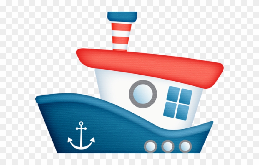 Ship Clipart Tugboat - Png Download