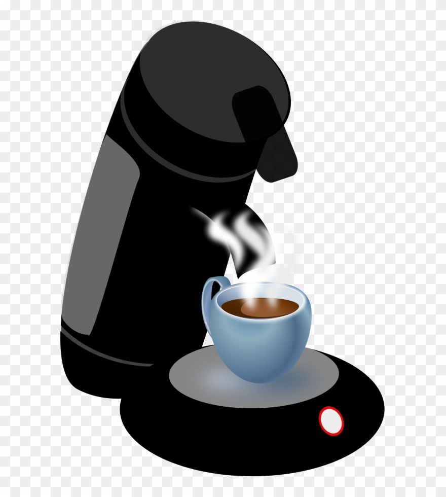 How To Set Use Coffee Machine Clipart - Png Download