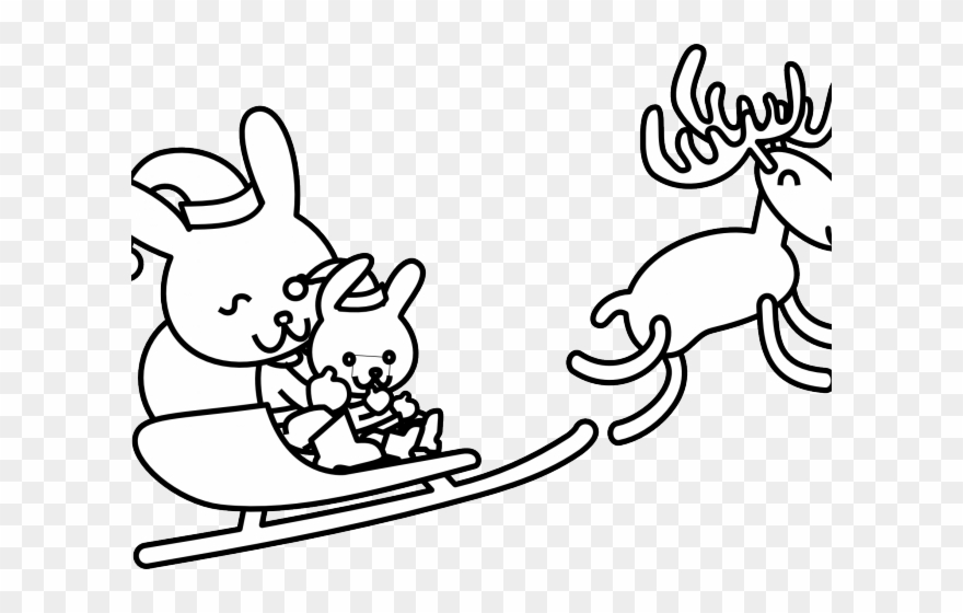 Footprint Clipart Rabbit - Png Download